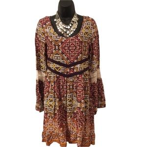 Chelsea&Violet Boho Multi color dress size XS